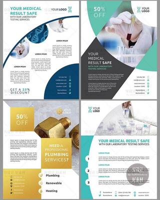 简约不凡，精准触达——企业产品DM宣传单页与海报版式设计服务